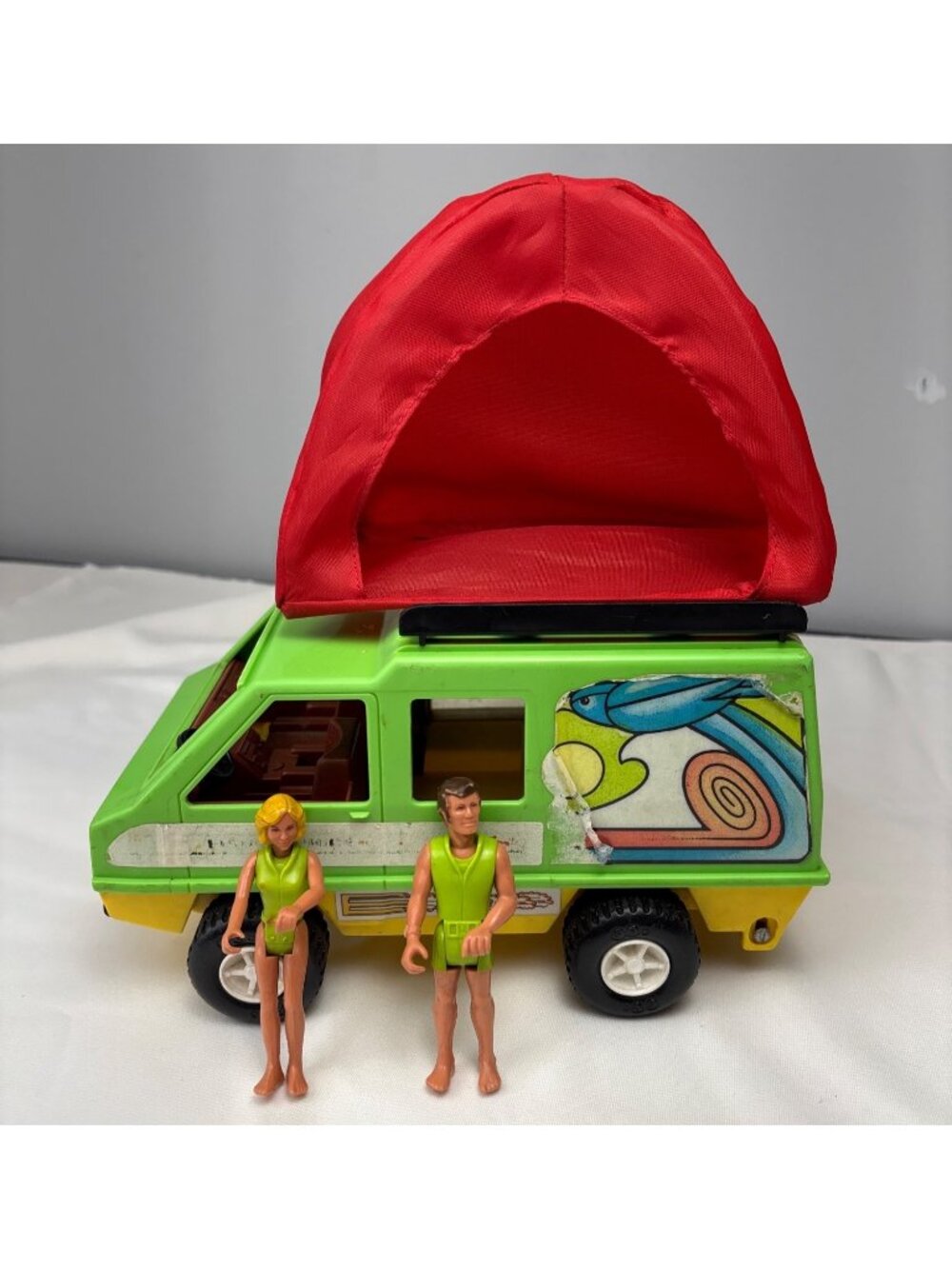 1977 Fisher-Price Adventure People Daredevil Sports Van Retro Adventure